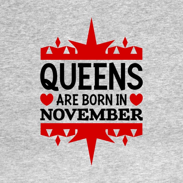 Queens are born in November by colorsplash